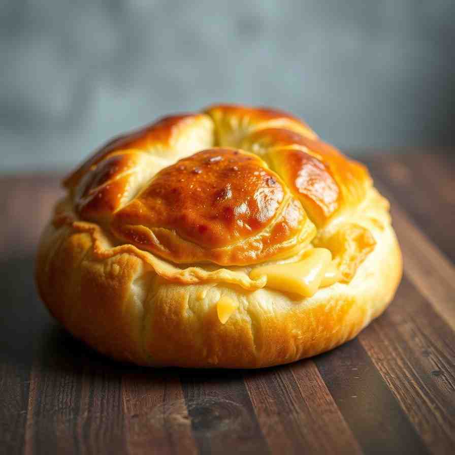 Easy Bulgarian Cheese Bread Recipe (Tutmanik)